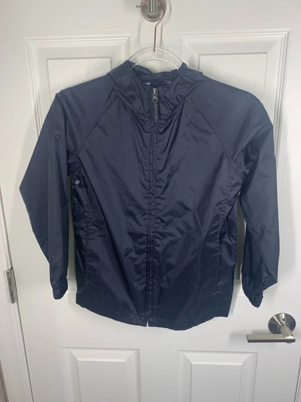 Land’s End black nylon rain jacket size small (8)